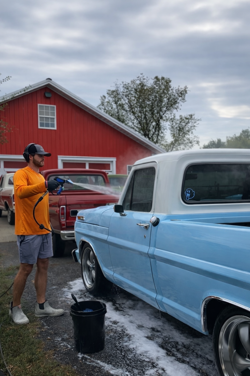 Quick & Clean exterior detail in progress