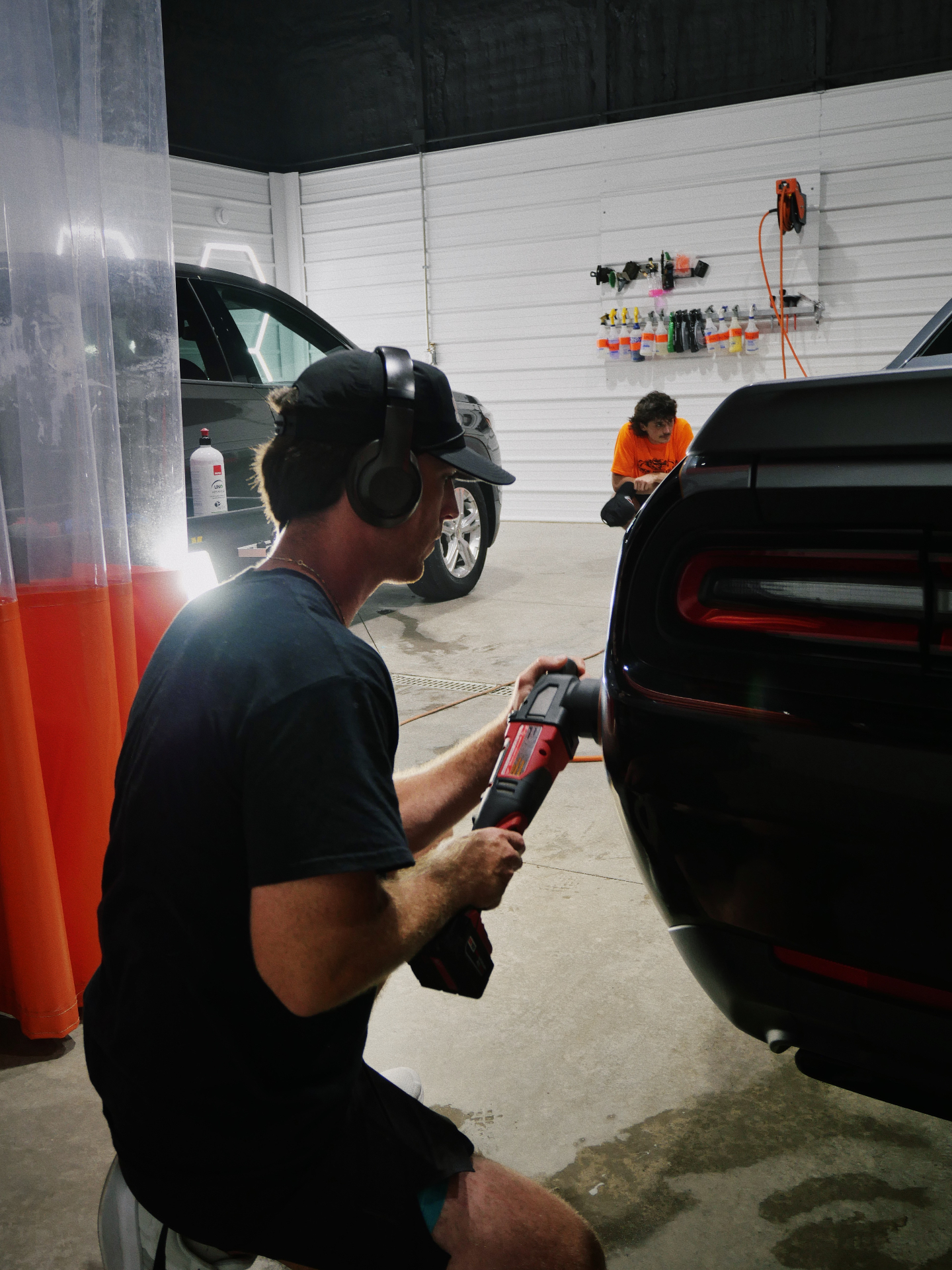 Paint correction polishing process